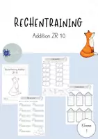 Vorschau - Arbeitsblätter - Rechentraining Addition im Zahlenraum 10 - Deckblatt