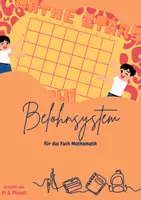 Vorschau - Poster - "MatheStars" - Belohnungssystem für den Unterricht - Deckblatt