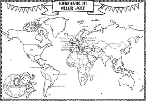 Vorschau - Arbeitsblätter - Arbeitsheft: Karneval in aller Welt (Klasse 4) - Seite 1
