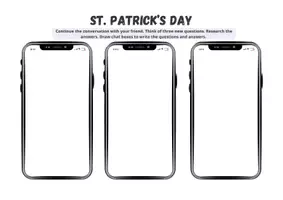 Vorschau - Arbeitsblätter - St. Patrick’s Day: Text Message Challenge (creative task) - Seite 2