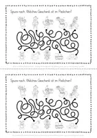 Vorschau - Arbeitsblätter - Vorschule Weihnachten Winter Rätsel Heft 1. Klasse - Seite 3
