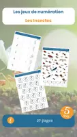 Aperçu - Apprentissages en autonomie - Les jeux de numération sur les insectes - Page de couverture