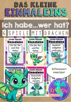 Vorschau - Spiele - EINMALEINS - DAS KLEINE EINMALEINS - Ich habe... wer hat... - Deckblatt