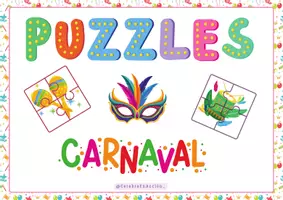 Vista previa - Hojas de trabajo - Paquete - Actividades de Carnaval - página 1