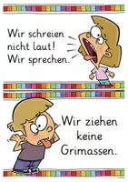 Aperçu - Fiches - Allemand Deutsch Klassenregeln kostenlos - Page 2