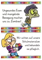 Aperçu - Fiches - Allemand Deutsch Klassenregeln kostenlos - Page 3