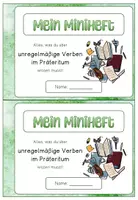 Vorschau - Merkblätter - Miniheft - Präteritum (unregelmäßige Verben) - Seite 2