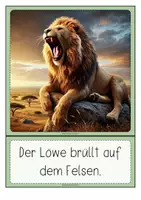 Vorschau - Fördermaterial/Inklusion - ZOOTIERE Bildkarten für die Satzbildung - Seite 3