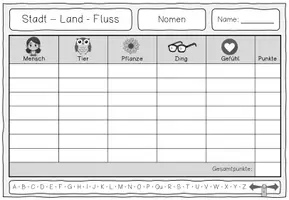 Vorschau - Spiele - FREEBIE Stadt-Land-Fluss Nomen - Seite 3