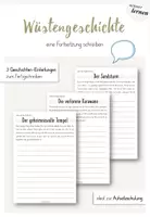 Vorschau - Arbeitsblätter - Entdecke die Wüste - Gesamtpaket / Sparpaket - Seite 1