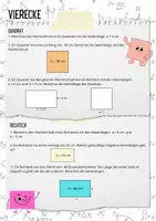 Vorschau - Arbeitsblätter - Das Haus der Vierecke - Übungsaufgaben - Seite 1