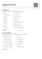 Vorschau - Arbeitsblätter - Christopher Columbus (Infotext und Übungen) - Seite 1