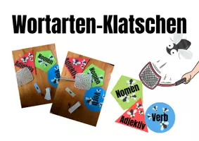 Vorschau - Spiele - Wortarten-Klatschen - Deckblatt