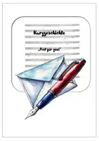 Vorschau - Arbeitsblätter - Kurzgeschichte: "Post für zwei" - Deckblatt