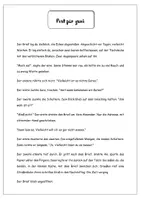 Vorschau - Arbeitsblätter - Kurzgeschichte: "Post für zwei" - Seite 1