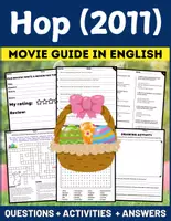 Vorschau - Arbeitsblätter - Movie Guide: Hop (2011) Questions and Activities with Answers - Deckblatt