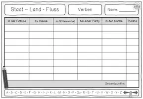 Vorschau - Spiele - FREEBIE Stadt-Land-Fluss Verben - Seite 3