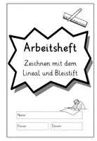 Vorschau - Arbeitsblätter - Arbeitsheft: Sauber Zeichnen mit dem Lineal - Seite 3