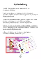 Vorschau - Spiele - DAZ Brettspiel: Quasselbrett Wortschatz "Körperteile" | Brettspiel deutsch | Plauderbrettspiel | Plauderbrett | Plauderspiel | Lass uns reden - Seite 2