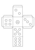 Vorschau - Spiele - Würfelspiel Schmetterling - mit Würfelvorlage - Seite 2