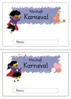 Vorschau - Arbeitsblätter - Miniheft Deutsch Karneval Klasse 2 - Seite 2