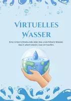 Vorschau - Arbeitsblätter - Virtuelles Wasser (Gruppenpuzzle) - Deckblatt
