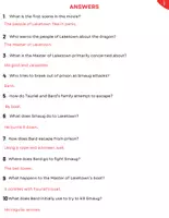 Vorschau - Spiele - Movie Guide: "The Hobbit: The Battle of the Five Armies" (2014) Questions & Activities with Answers - Seite 2