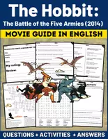 Vorschau - Spiele - Movie Guide: "The Hobbit: The Battle of the Five Armies" (2014) Questions & Activities with Answers - Deckblatt