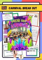Vista previa - Unidades / Secuencias / Situaciones de Aprendizaje - Break Out Carnival - Portada