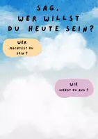 Vorschau - Arbeitsblätter - Literaturprojekt: : Sag, wer willst du heute sein - Seite 1