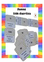 Vista previa - Juegos / Gamificación - Dominó tilde diacrítica. Monosílabos - Portada