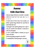 Vista previa - Juegos / Gamificación - Dominó tilde diacrítica. Monosílabos - página 1
