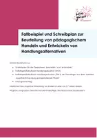 Vorschau - Arbeitsblätter - Materialpaket Kognitive Entwicklung analysieren und fördern - Seite 1