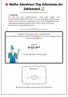 Vorschau - Spiele - Mathe-Rätsel-Abenteuer Klasse 5 - Seite 1