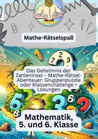 Vorschau - Spiele - Mathe-Rätsel-Abenteuer Klasse 5 - Deckblatt