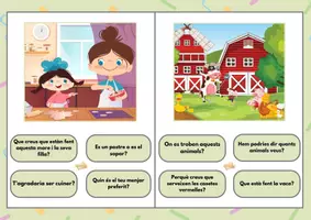 Vista previa - Tarjetas / Manipulativos - TARGETES DE CONVERSA. INFANTIL - página 3