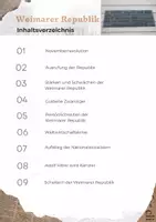 Vorschau - Arbeitsblätter - Materialpaket: Die Weimarer Republik - Seite 2