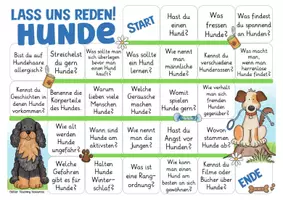 Aperçu - Jeux - Parlons allemand! Les chiens – jeu de discussion pour les cours d’allemand avancés et l’enseignement bilingue - Page 1