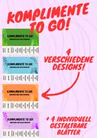 Vorschau - Anderer Materialtyp - Komplimente To Go – Für ein positives Klassenklima! - Deckblatt