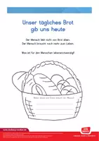 Vorschau - Arbeitsblätter - 3 ausgewählte Arbeitsblätter zum "Vaterunser" – Ein qualitätsgeprüftes Angebot von Don Bosco Medien. - Seite 3