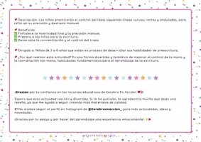 Vista previa - Hojas de trabajo - Actividades de Psicomotricidad - Carnaval - página 1