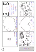 Vorschau - Arbeitsblätter - Meine Fastenzeit Klasse 1-2 Leporello Reflexionsaufgaben - Seite 3