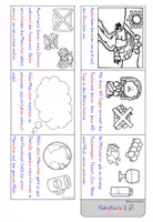 Vorschau - Mal- und Bastelvorlagen - Fastenzeit Religion Klasse 1-4 differenziertes Leporello - Seite 3