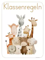 Vorschau - Poster - Klassenregeln für Safarikklassen - Seite 2