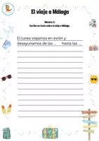 Vorschau - Unterrichtsreihen - ✈️ Ir de viaje auf Reise gehen Lerneinheit Presente Indefinido Futuro Ferienpläne - Seite 3