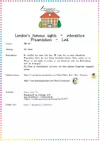 Vorschau - Interaktives Material - London's famous sights - interaktive Präsentation - Link - Seite 3