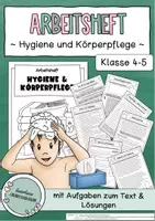 Vorschau - Unterrichtsreihen - Hygiene und Körperpflege - Arbeitsheft (4. / 5. Klasse) - Deckblatt