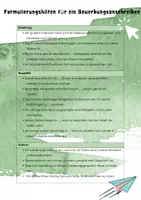 Vorschau - Arbeitsblätter - Eine Bewerbung verfassen: Anschreiben & Lebenslauf (Klassenarbeit) - Seite 2