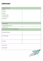 Vorschau - Arbeitsblätter - Eine Bewerbung verfassen: Anschreiben & Lebenslauf (Klassenarbeit) - Seite 3
