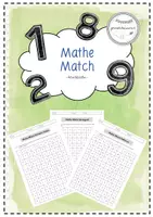 Vorschau - Arbeitsblätter - Mathe Match Arbeitsblätter - Deckblatt